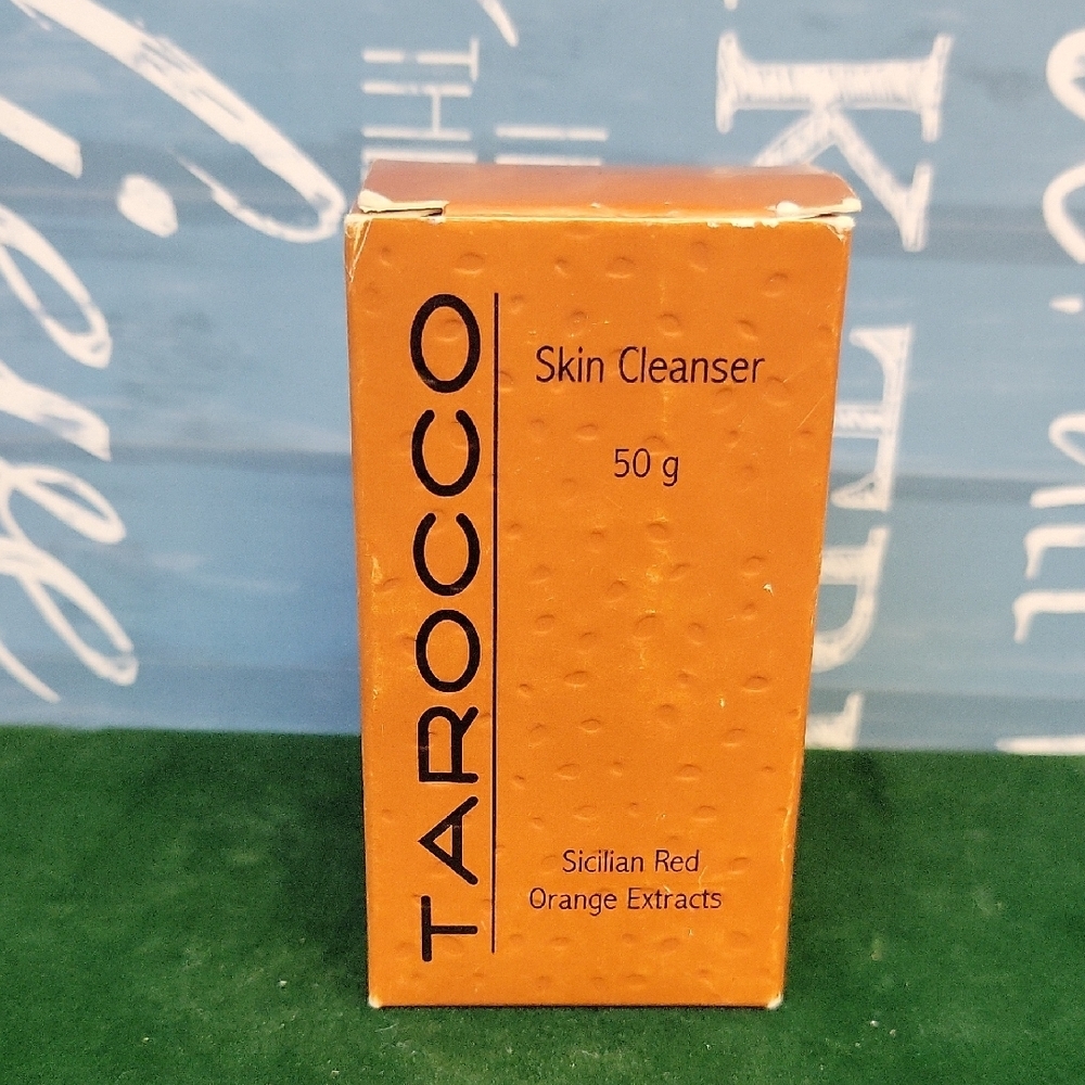 Tarocco Skin Cleanser Sicillan Red Orange Extracts 50g New Bar